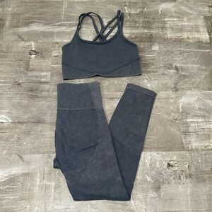 Target Women's Navy Strappy Activewear Set